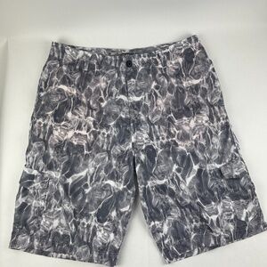 Ocean Current Board Shorts Mens Size 36 Gray Water Pockets
